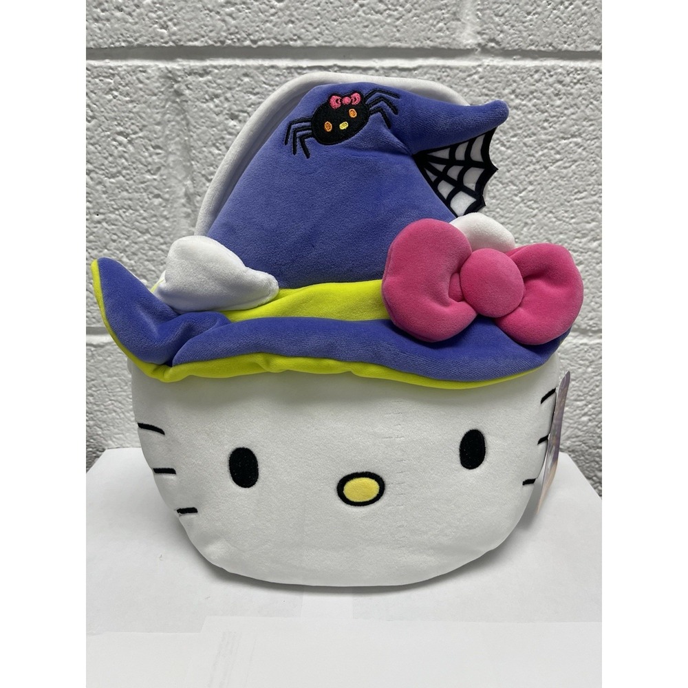 Hello Kitty Halloween Witch Hat Spider Bucket Candy Easter